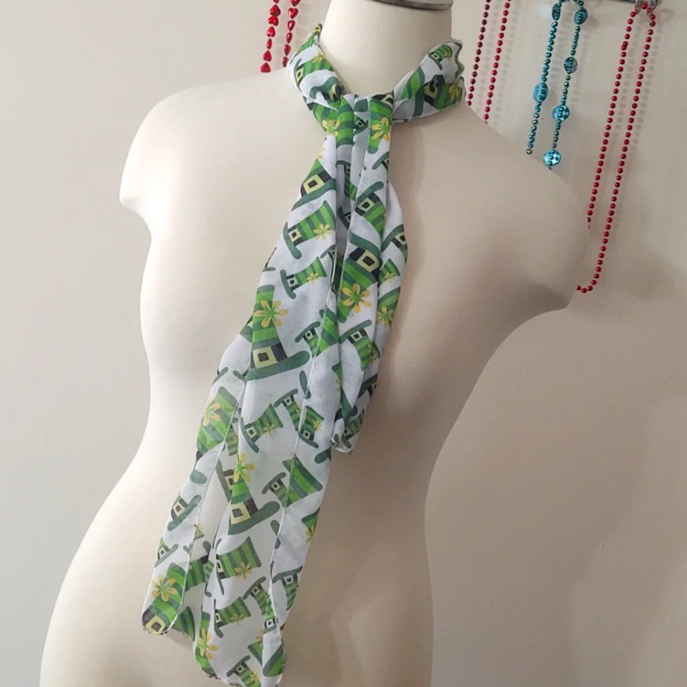Pair of St. Patrick's Day Scarves